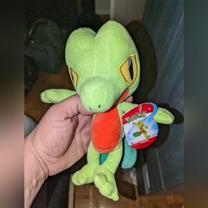 Pokemon plush treecko new